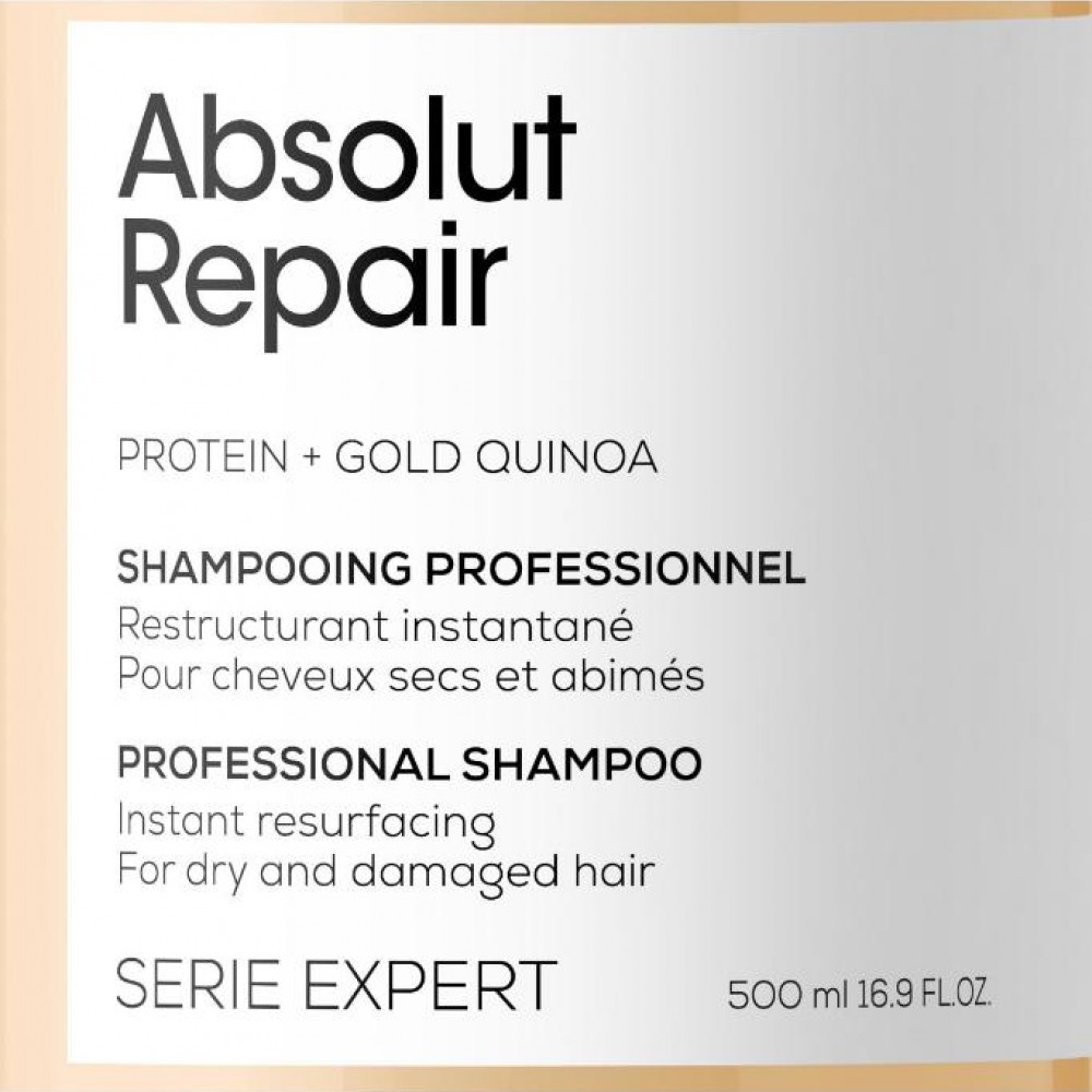 Serie Expert Absolut Repair Yıpranmış Saçlar Için Onarıcı Şampuan 500 ML