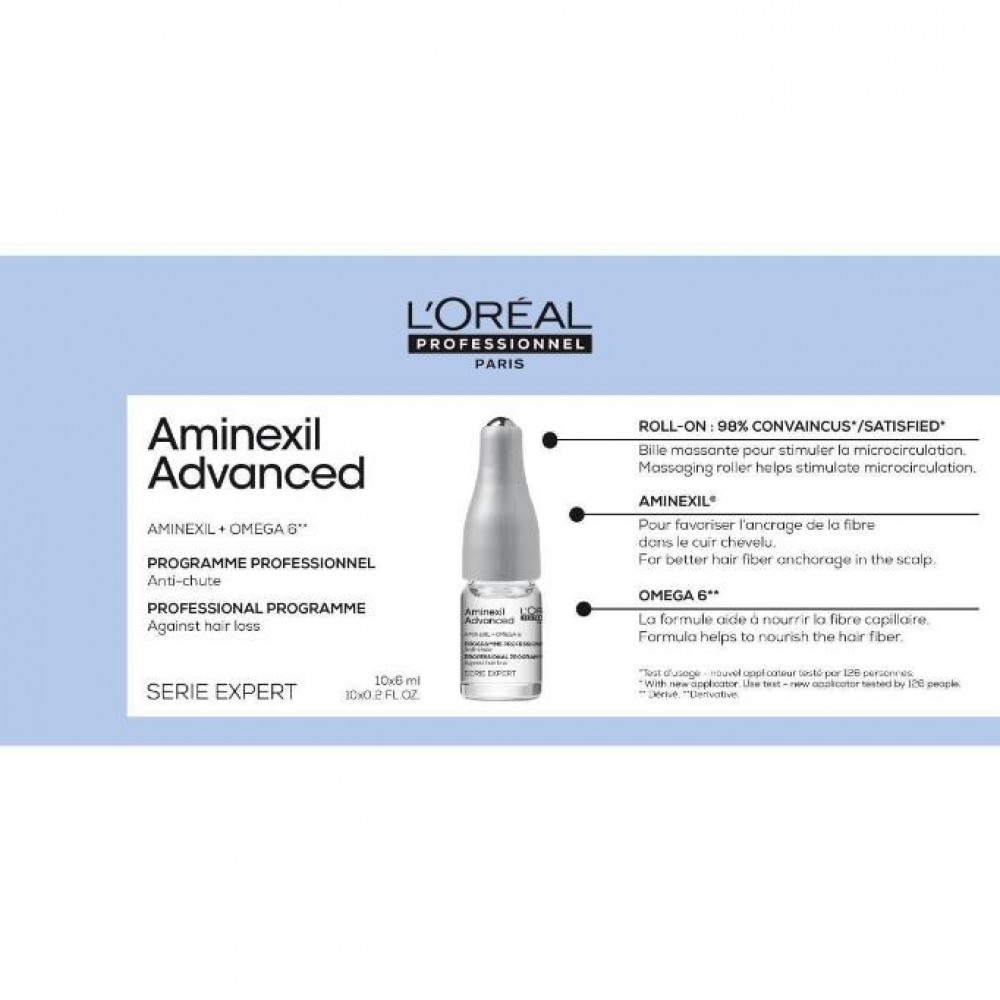 Serie Expert Aminexil Advanced Saç Dökülmesine Karşı Etkili Serum 10x6 ML